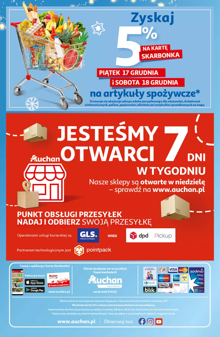 Gazetka promocyjna Auchan - Magia stołu wigilijnego Supermarkety - ważna 16.12 do 24.12.2021 - strona 12 - produkty: Artykuły spożywcze, Papier