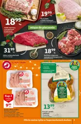 Gazetka promocyjna Auchan - Magia stołu wigilijnego Supermarkety - Gazetka - ważna od 24.12 do 24.12.2021 - strona 3 - produkty: Piec, Kurczak, Karkówka wieprzowa, Udziec wołowy, Ocet