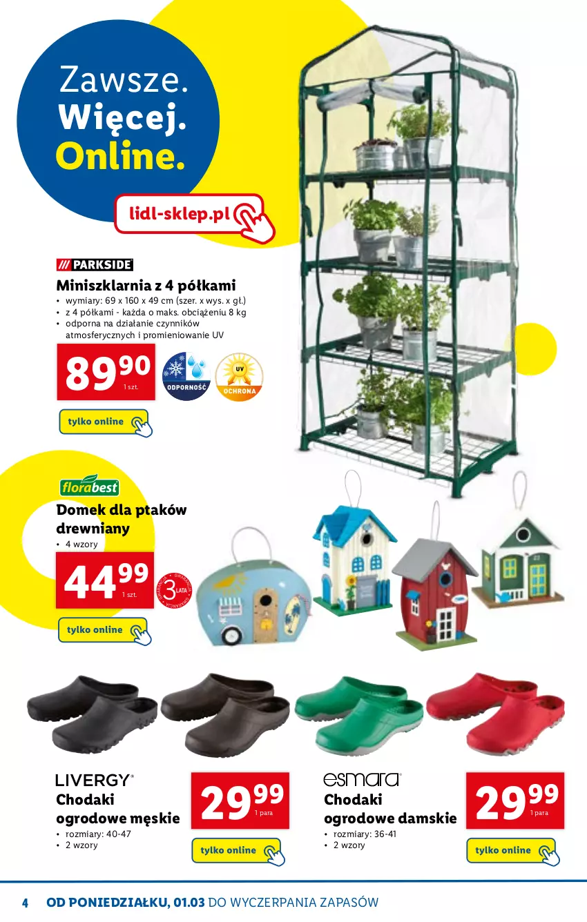 Gazetka promocyjna Lidl - KATALOG SKLEPU ONLINE - ważna 01.03 do 31.03.2021 - strona 4 - produkty: Półka, Por