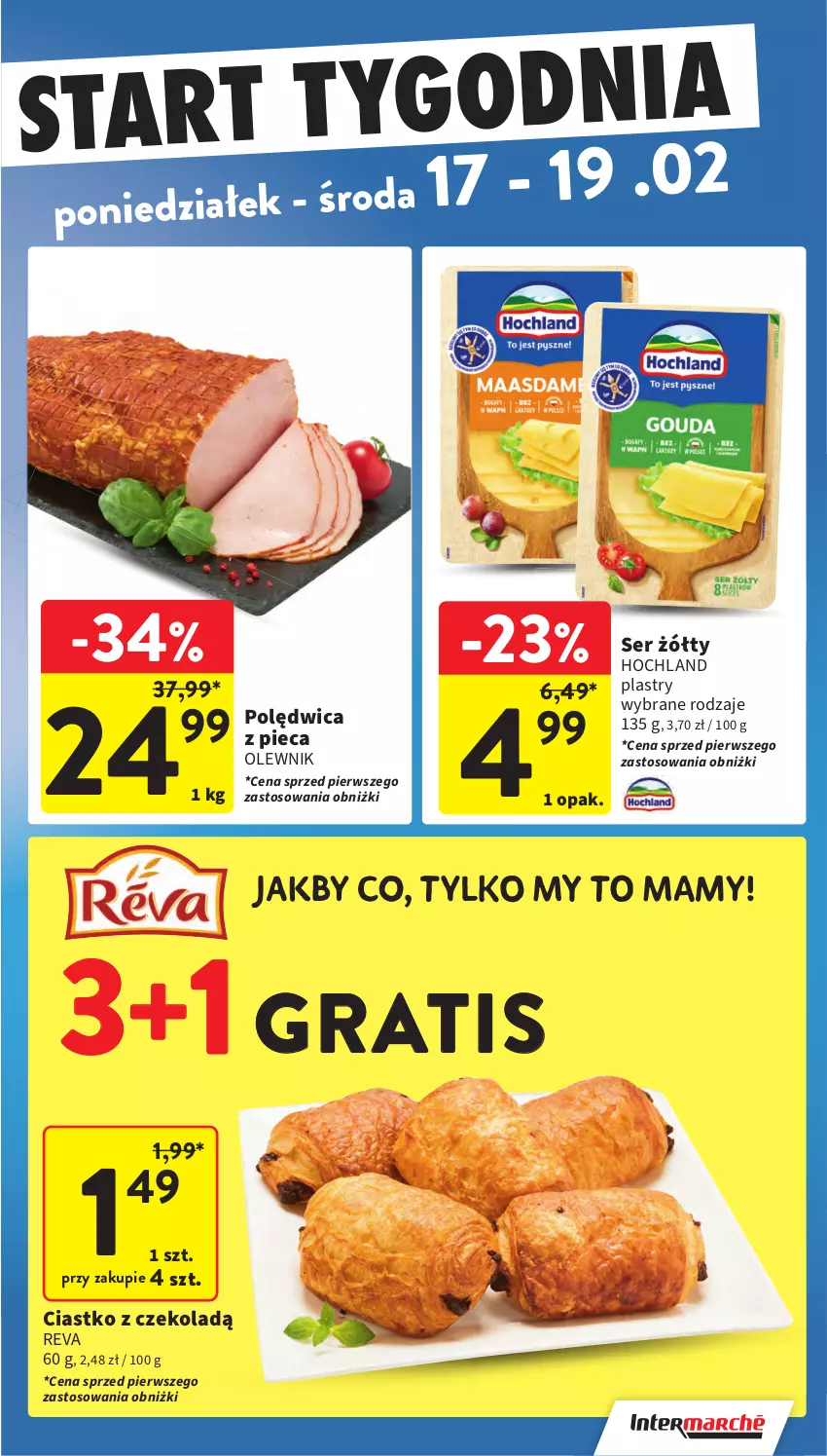 Gazetka promocyjna Intermarche - Gazetka promocyjna - ważna 13.02 do 19.02.2025 - strona 39 - produkty: Gra, Hochland, Olewnik, Piec, Polędwica, Ser