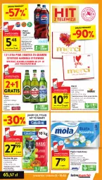 Gazetka promocyjna Intermarche - Gazetka promocyjna - Gazetka - ważna od 19.02 do 19.02.2025 - strona 3 - produkty: Piwa, Piwo, Gra, Papier, Mirinda, Papier toaletowy, Perła, Pepsi, Wełna, Mola, Merci, Canaillou