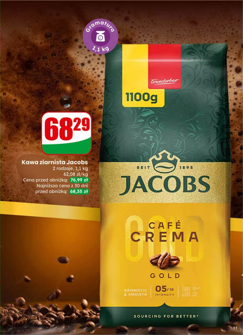 Gazetka promocyjna Dino - Gazetka 11 / 2026 - ważna 11.03 do 17.03.2026 - strona 11 - produkty: Jacobs, Kawa