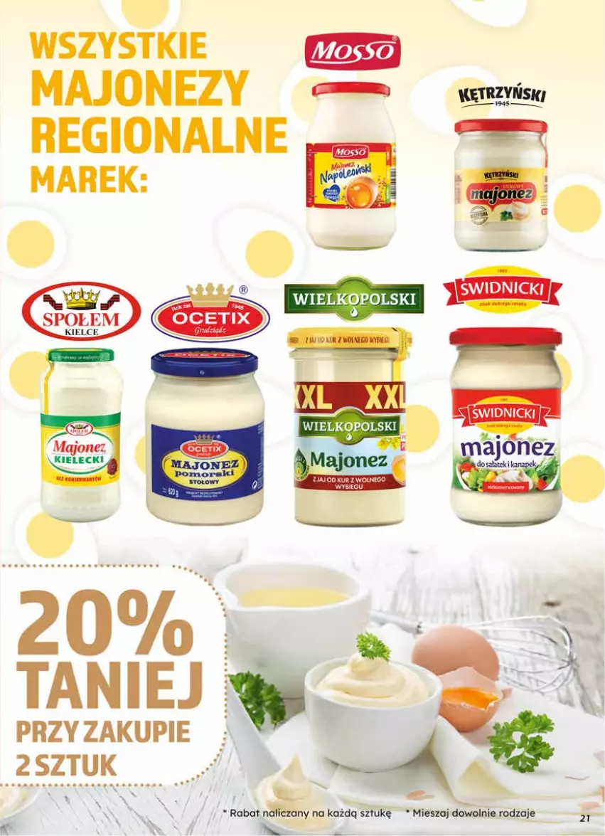 Gazetka promocyjna Dino - Gazetka 11 / 2026 - ważna 11.03 do 17.03.2026 - strona 21 - produkty: Majonez