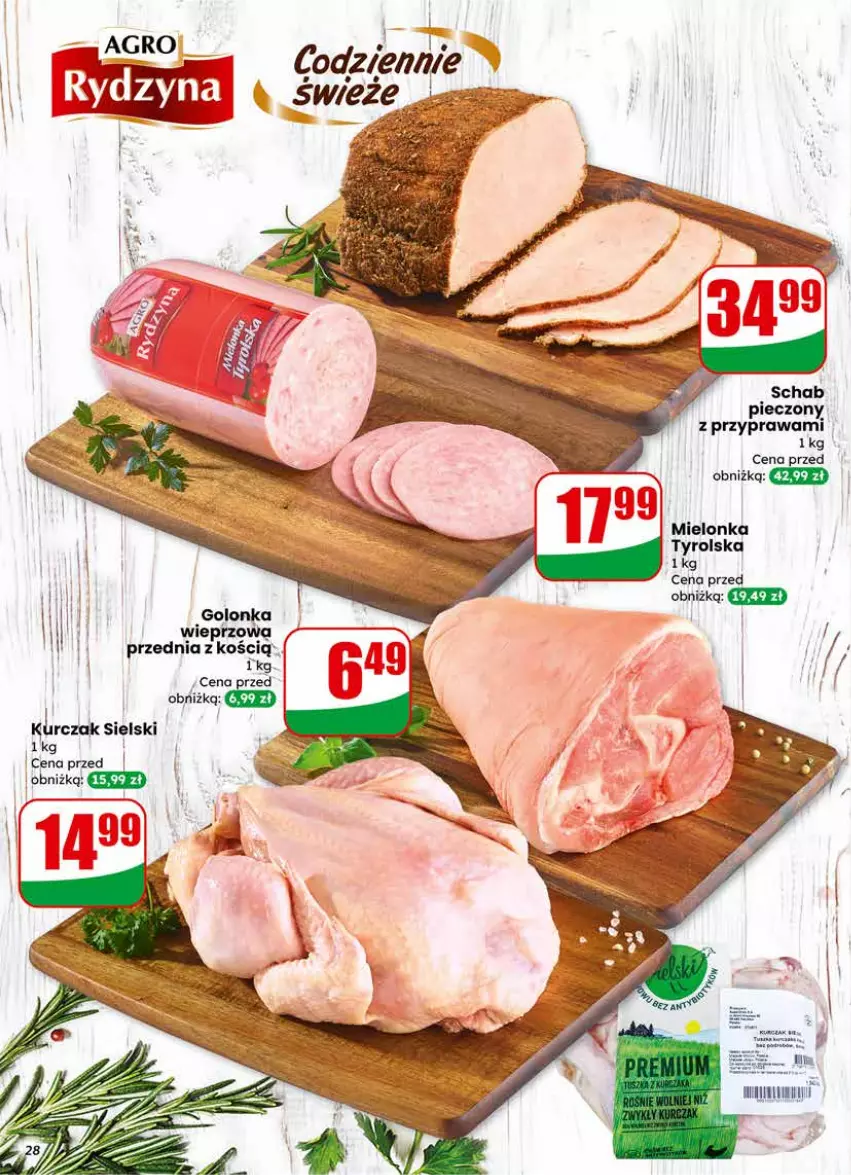 Gazetka promocyjna Dino - Gazetka 11 / 2026 - ważna 11.03 do 17.03.2026 - strona 28 - produkty: Kurczak, Piec