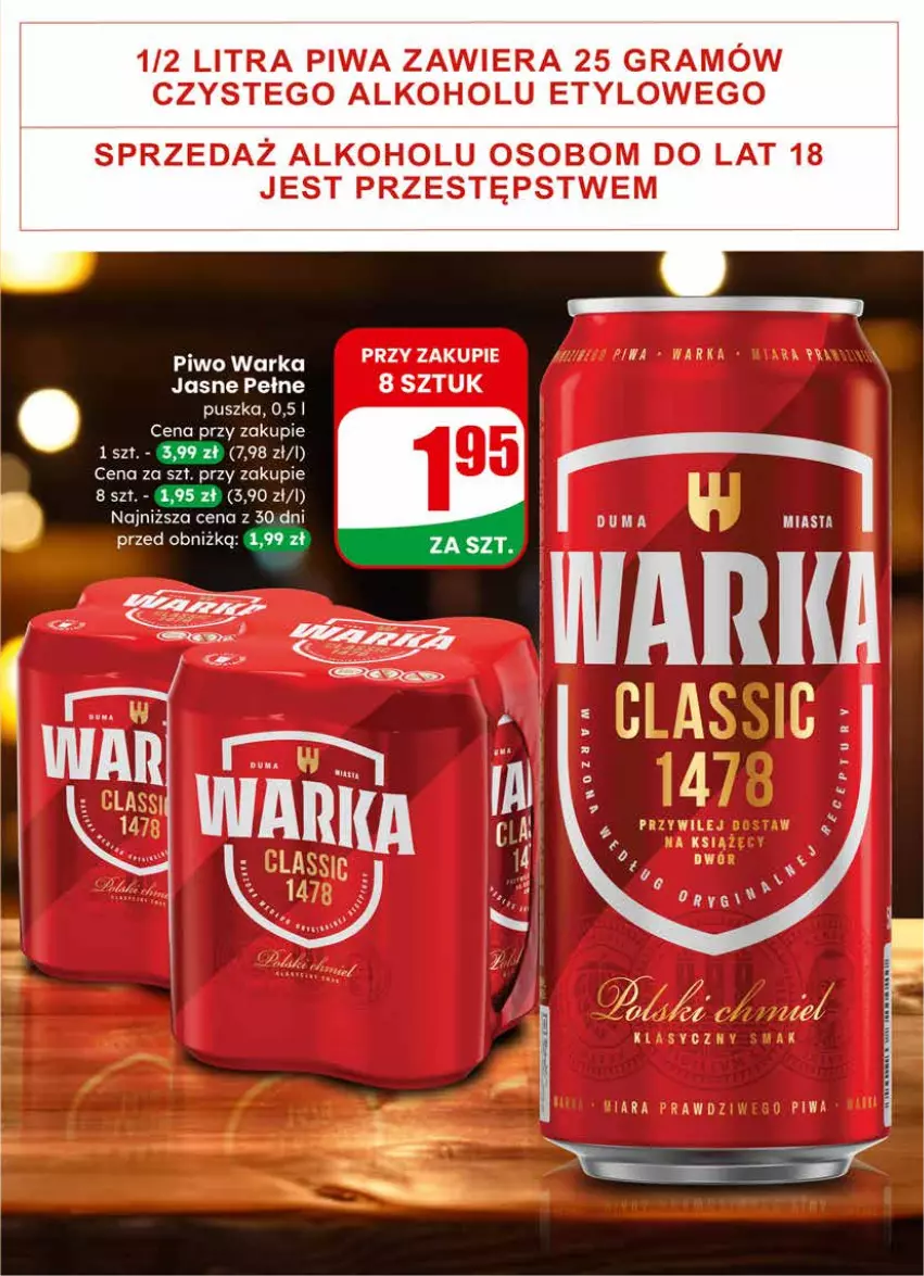 Gazetka promocyjna Dino - Gazetka 11 / 2026 - ważna 11.03 do 17.03.2026 - strona 43 - produkty: Piwo, Warka