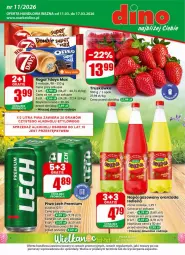 Gazetka promocyjna Dino - Gazetka 11 / 2026 - Gazetka - ważna od 17.03 do 17.03.2026 - strona 1 - produkty: Piwo, JBL, Oranżada, Hellena, Rogal, Napój gazowany, Napój, Lech Premium