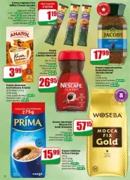 Gazetka promocyjna Dino - Gazetka 11 / 2026 - Gazetka - ważna od 17.03 do 17.03.2026 - strona 12 - produkty: Kawa rozpuszczalna, Kawa zbożowa, Kawa ziarnista, Kawa mielona, Kawa, Prima, Mocca Fix Gold, Cappuccino, Jacobs, Woseba, Milka, Fa