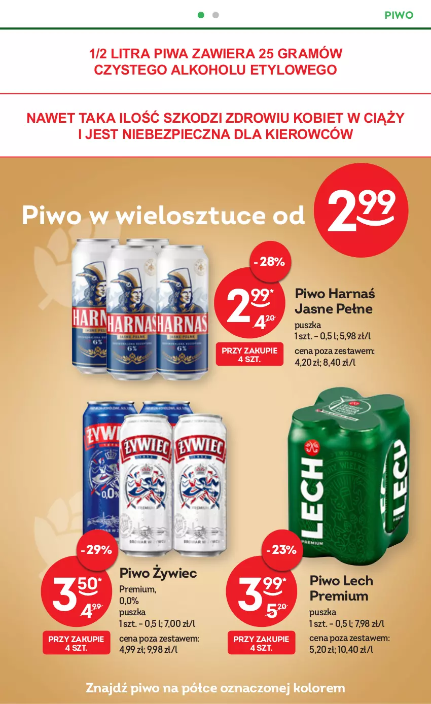 Gazetka promocyjna Żabka - ważna 11.03 do 11.04.2023 - strona 19 - produkty: Gra, Harnaś, Lech Premium, Piec, Piwa, Piwo