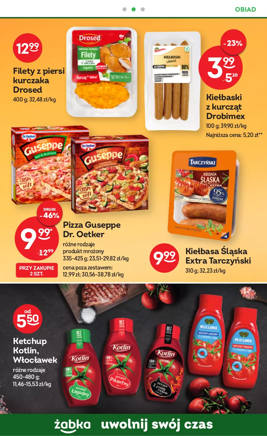 Gazetka promocyjna Żabka - ważna 11.03 do 11.04.2023 - strona 49 - produkty: Dr. Oetker, Drobimex, Ketchup, Kiełbasa, Kotlin, Kurczak, Pizza, Tarczyński