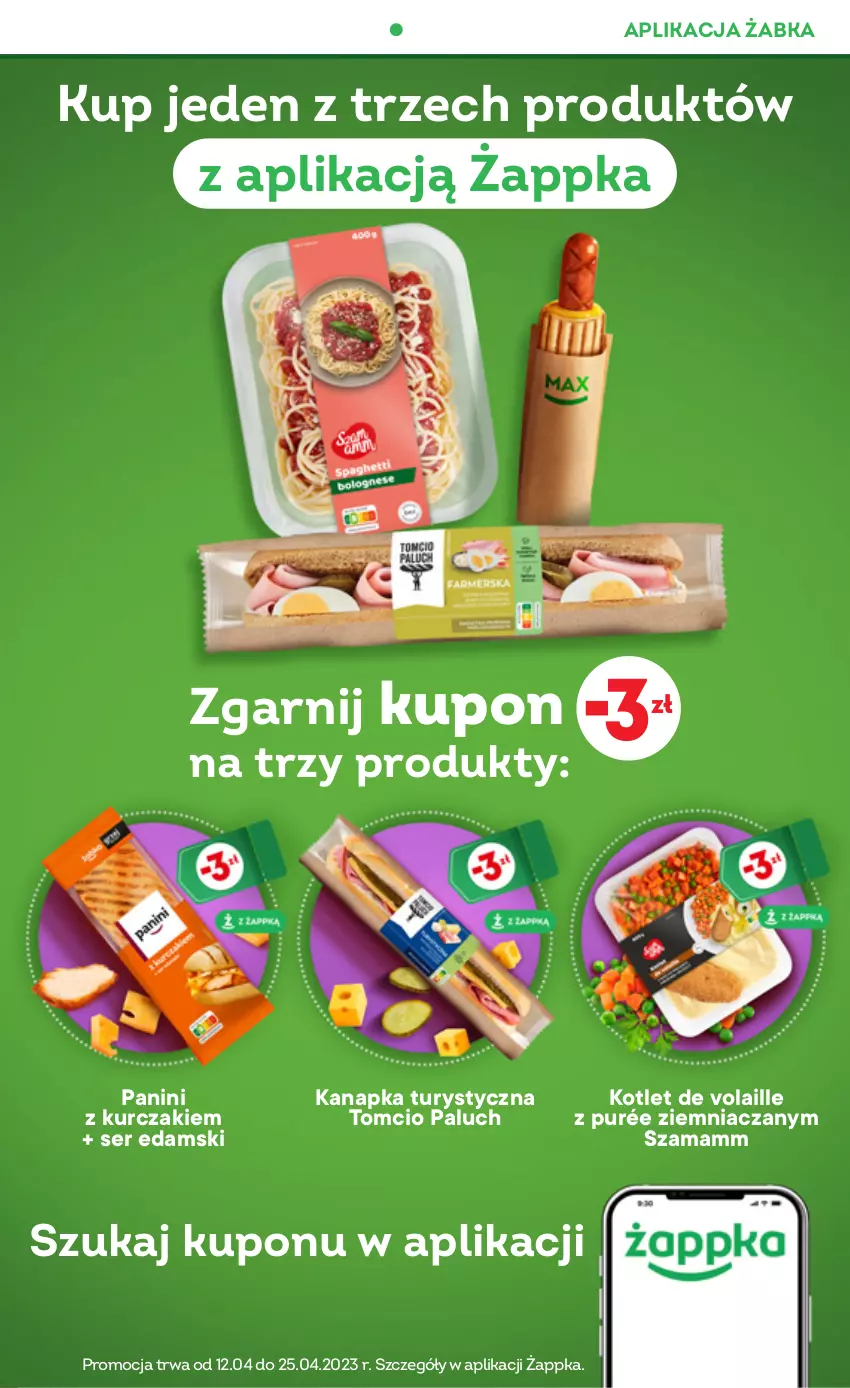 Gazetka promocyjna Żabka - ważna 11.03 do 11.04.2023 - strona 5 - produkty: Edam, Kotlet, Kurczak, Pur, Ser