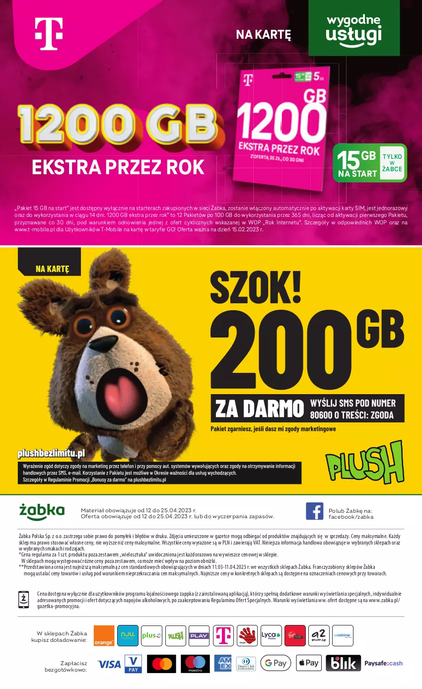 Gazetka promocyjna Żabka - ważna 11.03 do 11.04.2023 - strona 56 - produkty: Dres, Fa, Gra, Kret, Mobil, Tera