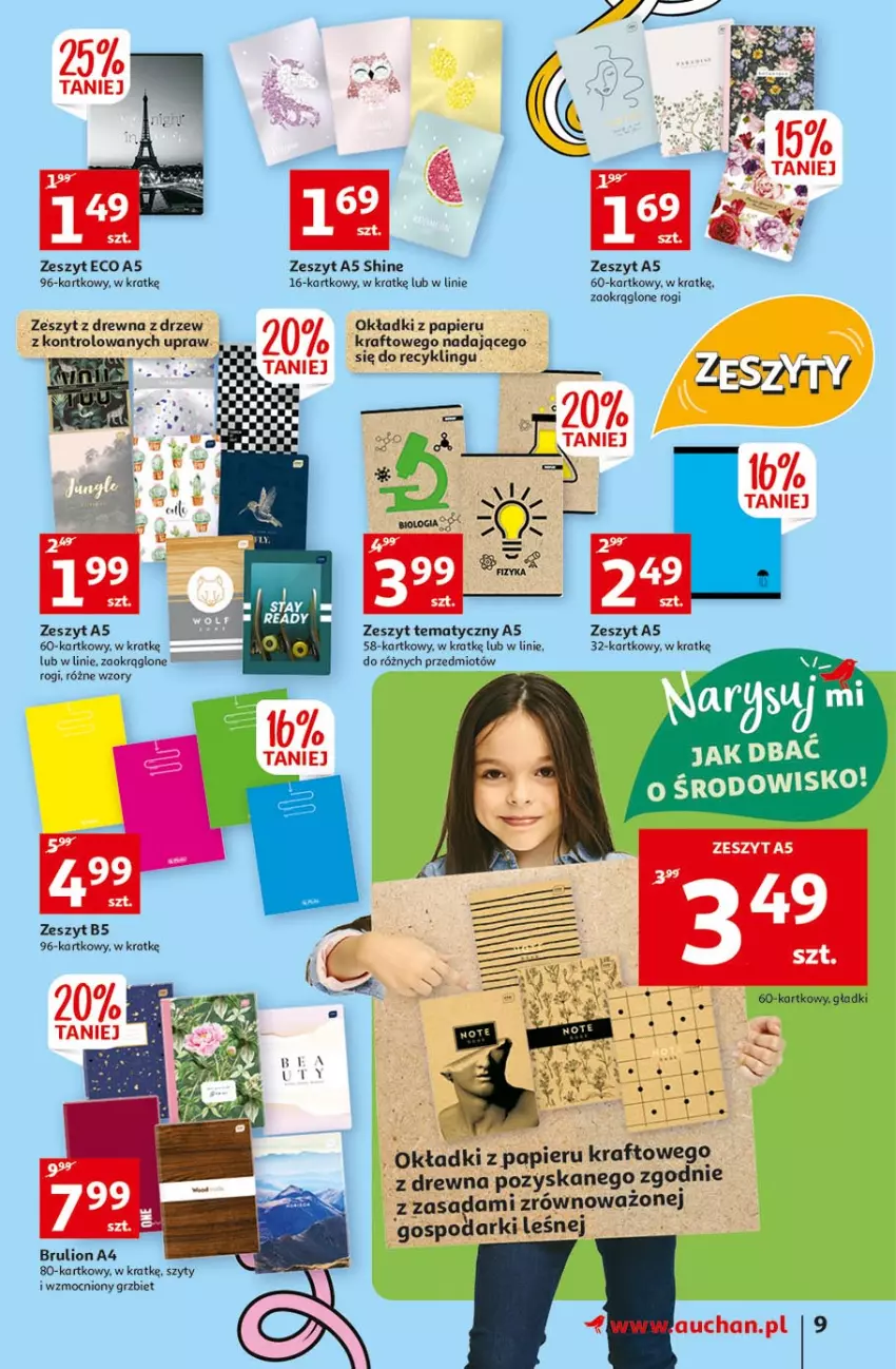 Gazetka promocyjna Auchan - Rysuje się coś wartego zapisania Hipermarkety - ważna 26.08 do 01.09.2021 - strona 9 - produkty: Fa, Lion, Papier