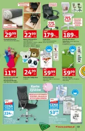 Gazetka promocyjna Auchan - Rysuje się coś wartego zapisania Hipermarkety - Gazetka - ważna od 01.09 do 01.09.2021 - strona 13 - produkty: Mata ochronna, Sok, Dywanik, Pościel, Królik, Znicz, Dzieci, Krzesło, Fotel, Poduszka, Dywan, Kotek
