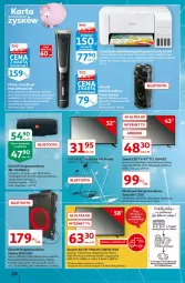 Gazetka promocyjna Auchan - Rysuje się coś wartego zapisania Hipermarkety - Gazetka - ważna od 01.09 do 01.09.2021 - strona 20 - produkty: LED TV, Por, JBL, Gry, Słuchawki, Głośnik, Mikrofon, Sony, HD ready, Procesor, Powerbank, Obraz, Manta