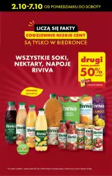 Gazetka promocyjna Biedronka - Od poniedzialku - Gazetka - ważna od 07.10 do 07.10.2023 - strona 9 - produkty: Sos, Sok, Napoje, Nektar
