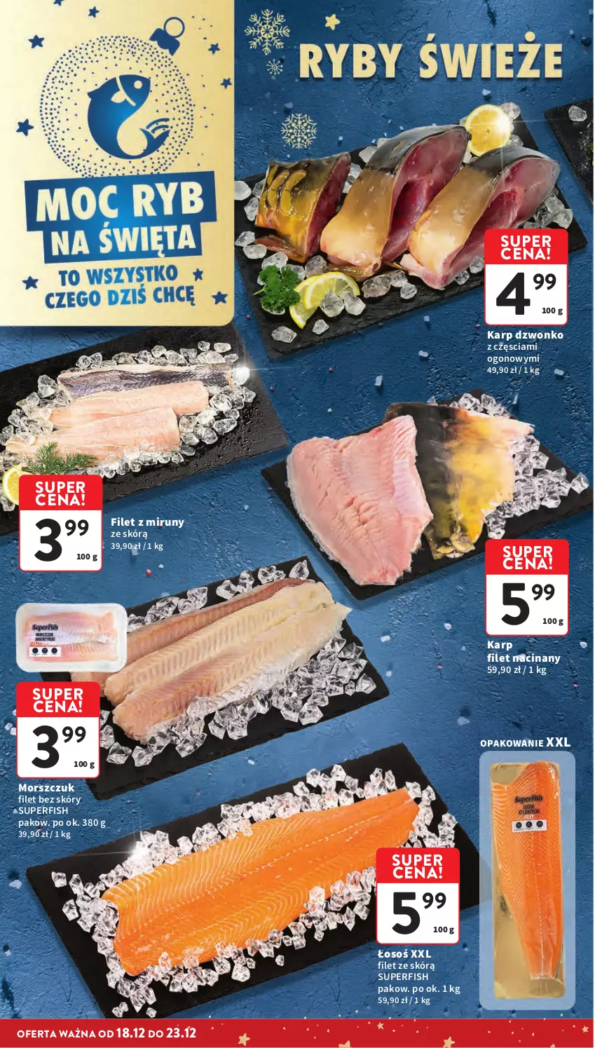 Gazetka promocyjna Intermarche - Gazetka promocyjna - ważna 18.12 do 23.12.2025 - strona 14 - produkty: Karp