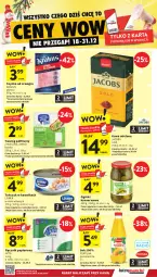 Gazetka promocyjna Intermarche - Gazetka promocyjna - Gazetka - ważna od 23.12 do 23.12.2025 - strona 11 - produkty: Krakus, Sos, Sok, Ser, Gra, Papier, Twaróg, Ogórki konserwowe, Kawa mielona, Kawa, Szynka, Fortuna, Ręcznik, Rolki, Twaróg półtłusty, Tuńczyk, Jacobs, Lisner