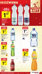 Gazetka promocyjna Intermarche - Gazetka promocyjna - Gazetka - ważna od 23.12 do 23.12.2025 - strona 49 - produkty: Dawtona, Nałęczowianka, Sok, Ice tea, Primavera, Lipton, Prima, Woda mineralna, Napój niegazowany, Woda, Napój, Hortex