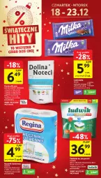 Gazetka promocyjna Intermarche - Gazetka promocyjna - Gazetka - ważna od 23.12 do 23.12.2025 - strona 8 - produkty: Ludwik, Gin, Ręcznik kuchenny, Tablet, Ręcznik, Rolki, Czekolada, Zmywarki, Tabletki do zmywarki, Milka