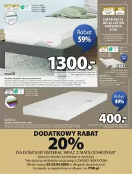 Gazetka promocyjna Jysk - Gazetka - ważna od 11.05 do 11.05.2025 - strona 7 - produkty: Sok, Pur, Materac, Tera, Materac piankowy, Kokos, LG, Fa