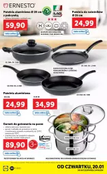 Gazetka promocyjna Lidl - GAZETKA - Gazetka - ważna od 23.01 do 23.01.2022 - strona 22 - produkty: Garnek, LANA, Piekarnik, Patelnia, Pokrywa
