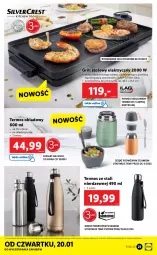 Gazetka promocyjna Lidl - GAZETKA - Gazetka - ważna od 23.01 do 23.01.2022 - strona 23 - produkty: Termos, Taca, Płyta, Grill