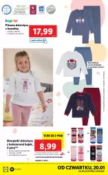 Gazetka promocyjna Lidl - GAZETKA - Gazetka - ważna od 23.01 do 23.01.2022 - strona 32 - produkty: Sok, Karp, Skarpetki, Tera, Dzieci, Piżama