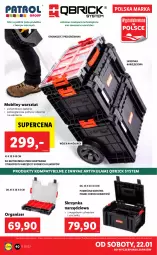 Gazetka promocyjna Lidl - GAZETKA - Gazetka - ważna od 23.01 do 23.01.2022 - strona 42 - produkty: Piec, Por, Skrzynka narzędziowa, Organizer, Tran, Sport, Wózek, Mobil