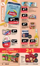 Gazetka promocyjna Netto - Od Poniedziałku - Gazetka - ważna od 27.09 do 27.09.2025 - strona 16 - produkty: Sałatka, Makaron, Krakus, Sos, Ser, Gra, Rio Mare, Gnocchi, Szynka konserwowa, Sałat, Szynka, Penne, Tagliatelle, Spaghetti, Tuńczyk, Barilla, Graal, Gala, Olej, Ocet, Knorr