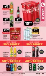 Gazetka promocyjna Netto - Od Poniedziałku - Gazetka - ważna od 27.09 do 27.09.2025 - strona 23 - produkty: Top, Sok, Por, Mus, Ananas, Coca-Cola, Napoje, Lack, Napój gazowany, Tymbark, Syrop, Szyna, Woda mineralna, Kubuś, Woda, Napój, Herbapol, Nektar, Grejpfrut