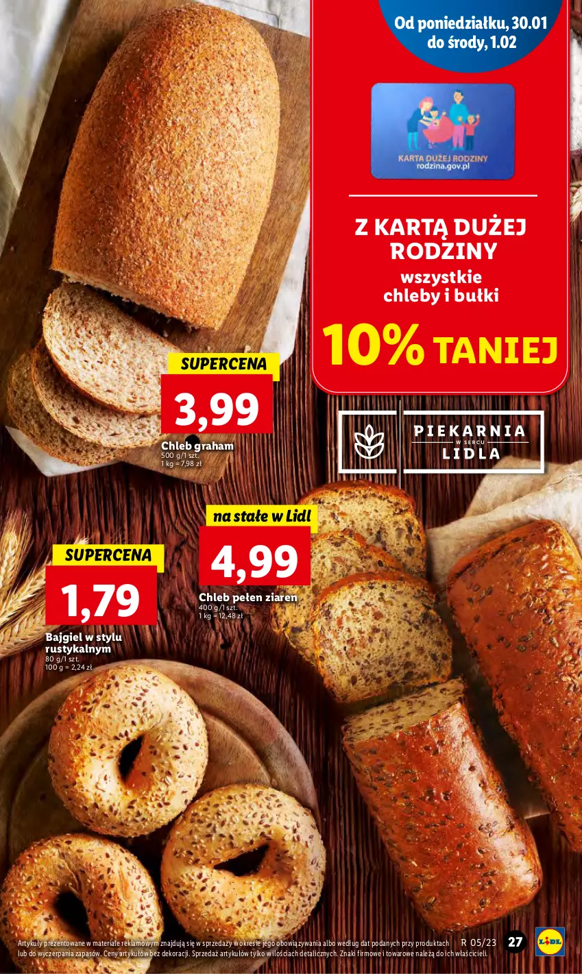 Gazetka promocyjna Lidl - GAZETKA - ważna 30.01 do 01.02.2023 - strona 31 - produkty: Chleb, Gra, Rust