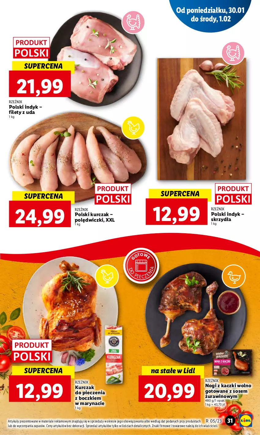 Gazetka promocyjna Lidl - GAZETKA - ważna 30.01 do 01.02.2023 - strona 35 - produkty: Kurczak, Piec, Sos, Wino