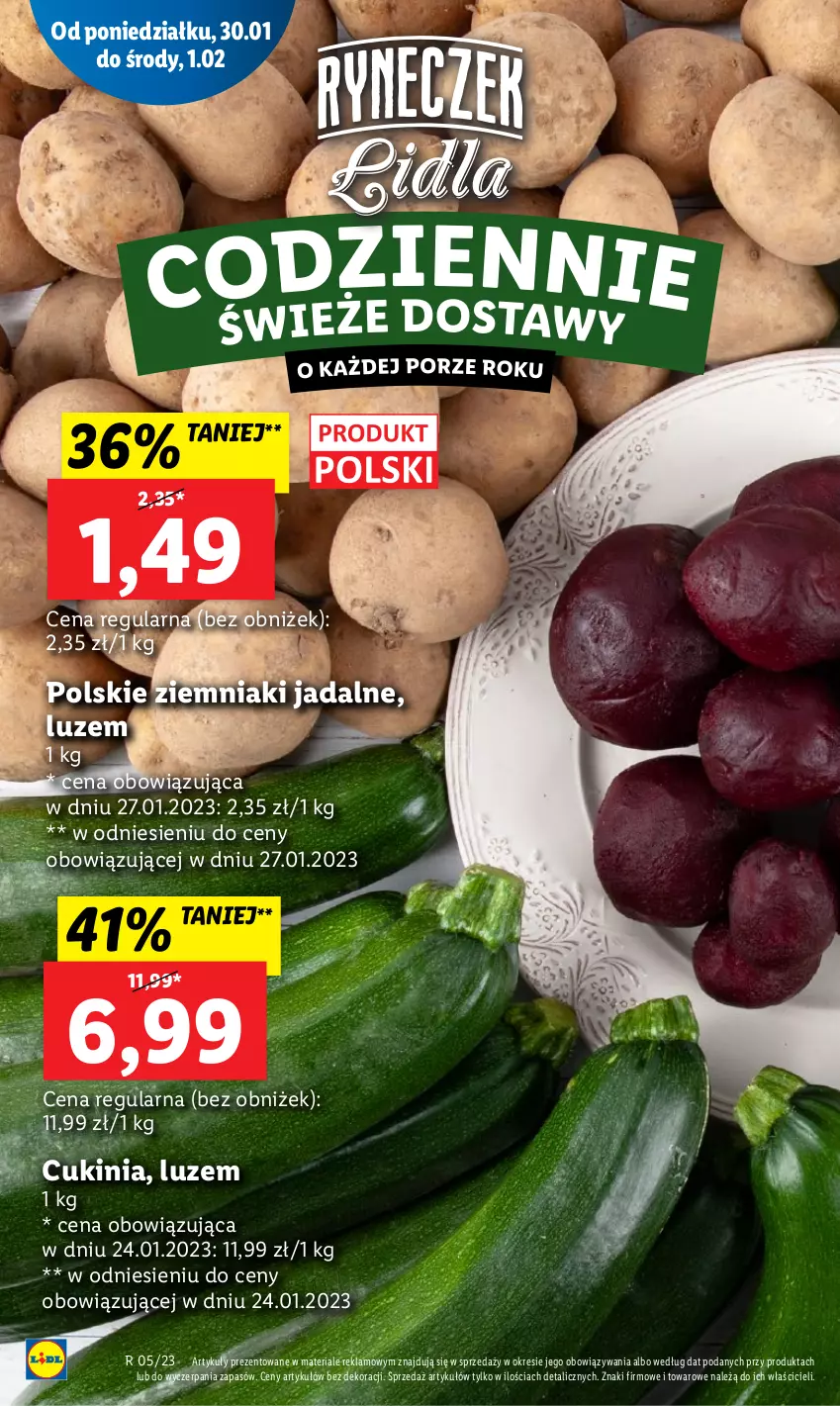 Gazetka promocyjna Lidl - GAZETKA - ważna 30.01 do 01.02.2023 - strona 7 - produkty: Ziemniaki