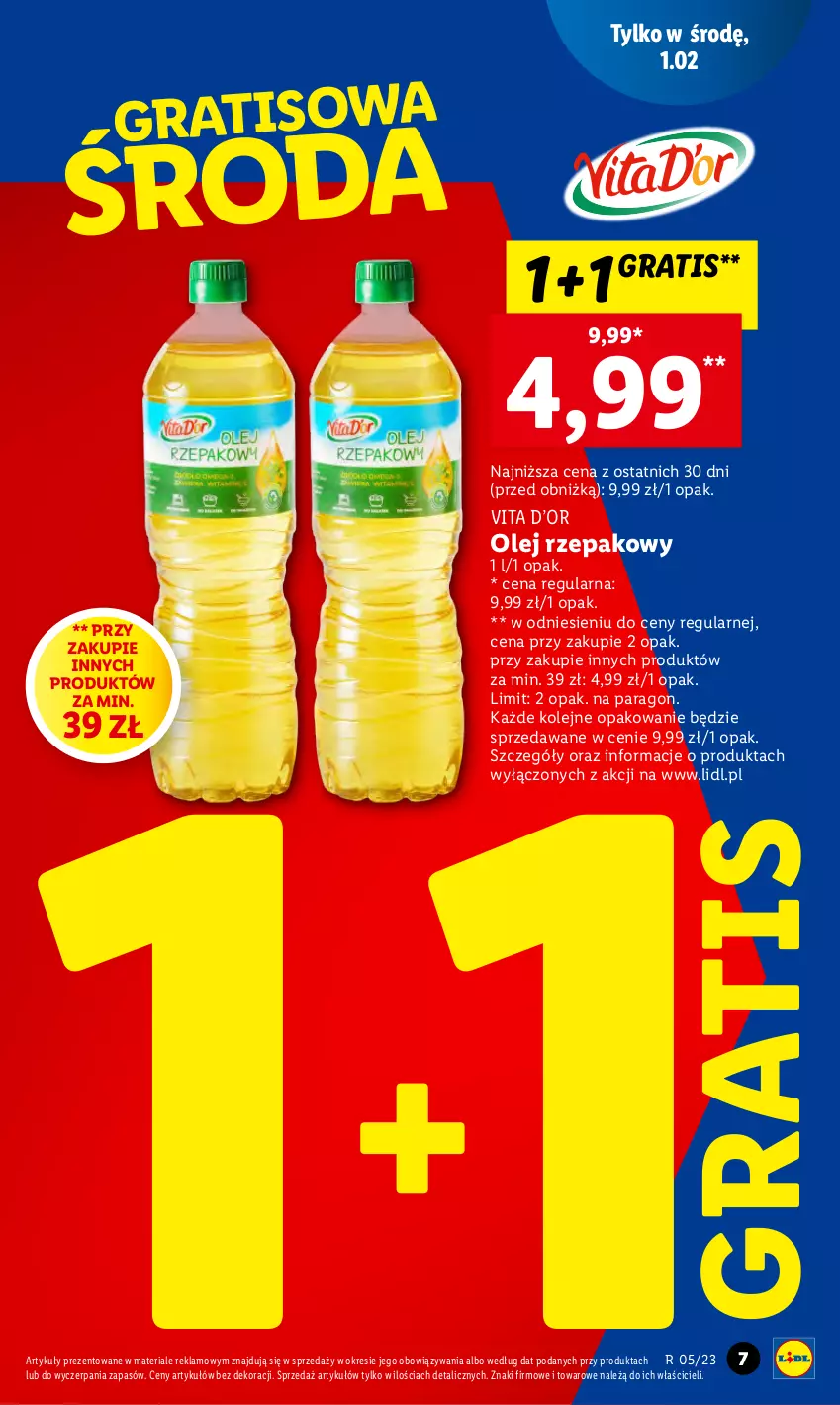 Gazetka promocyjna Lidl - GAZETKA - ważna 30.01 do 01.02.2023 - strona 9 - produkty: Gra, Olej, Olej rzepakowy