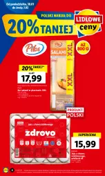 Gazetka promocyjna Lidl - GAZETKA - Gazetka - ważna od 01.02 do 01.02.2023 - strona 10 - produkty: Ser, Salami, Jaja, Pilos, Ser salami