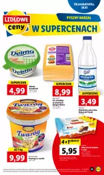 Gazetka promocyjna Lidl - GAZETKA - Gazetka - ważna od 01.02 do 01.02.2023 - strona 37 - produkty: Cheddar, Ser, Por, Gra, Maślanka, Twaróg, Mlekovita, Burger, Delma, Mleczna kanapka, Kinder, Mleko