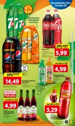 Gazetka promocyjna Lidl - GAZETKA - Gazetka - ważna od 01.02 do 01.02.2023 - strona 51 - produkty: Por, 7up, Pepsi max, Cynk, Mirinda, Coca-Cola, Pepsi, Oranżada, Syrop, Mango, Napój