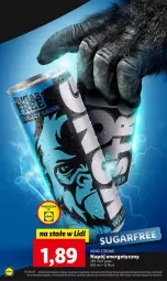 Gazetka promocyjna Lidl - GAZETKA - Gazetka - ważna od 01.02 do 01.02.2023 - strona 52 - produkty: Napój energetyczny, Napój