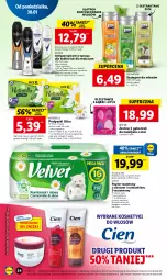 Gazetka promocyjna Lidl - GAZETKA - Gazetka - ważna od 01.02 do 01.02.2023 - strona 64 - produkty: Makijaż, Naturell, Rum, Papier, Rexona, Papier toaletowy, Velvet, Szampon, Podpaski, Antyperspirant, Naturella