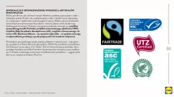 Gazetka promocyjna Lidl - Polityka zakupów - Gazetka - ważna od 31.12 do 31.12.2030 - strona 84 - produkty: Sok, Fa