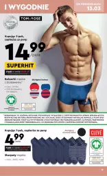 Gazetka promocyjna Biedronka - Gazetka - ważna od 29.03 do 29.03.2023 - strona 13 - produkty: Ser, Karp, Wełna, Bokserki