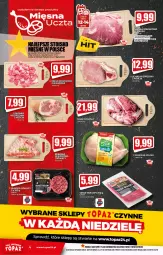 Gazetka promocyjna Topaz - Gazetka - Gazetka - ważna od 18.08 do 18.08.2021 - strona 4 - produkty: Top, Sok, Burger, Podlaski, Mięso wieprzowe, Mięso