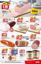 Gazetka promocyjna Topaz - Gazetka - Gazetka - ważna od 18.08 do 18.08.2021 - strona 7 - produkty: Top, Sok, Sokołów, Kiełbasa krakowska, Mielonka tyrolska, Pasztet, Salceson, Kiełbasa, Mięso