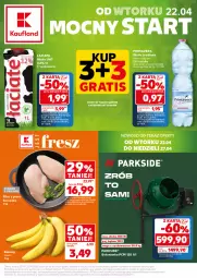 Gazetka promocyjna Kaufland - Mocny Start - Gazetka - ważna od 23.04 do 23.04.2025 - strona 1 - produkty: Parkside, Primavera, Tera, LANA, Prima, Woda, Waga, Mleko