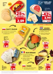 Gazetka promocyjna Kaufland - Mocny Start - Gazetka - ważna od 23.04 do 23.04.2025 - strona 15 - produkty: Sos, Ser, Salami, Złoty Mazur, Sałat, Pesto, Rubin, Ser salami, Gouda, Wino, Pecorino