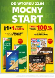 Gazetka promocyjna Kaufland - Mocny Start - Gazetka - ważna od 23.04 do 23.04.2025 - strona 4 - produkty: Kurczak, Emmental, Szpinak