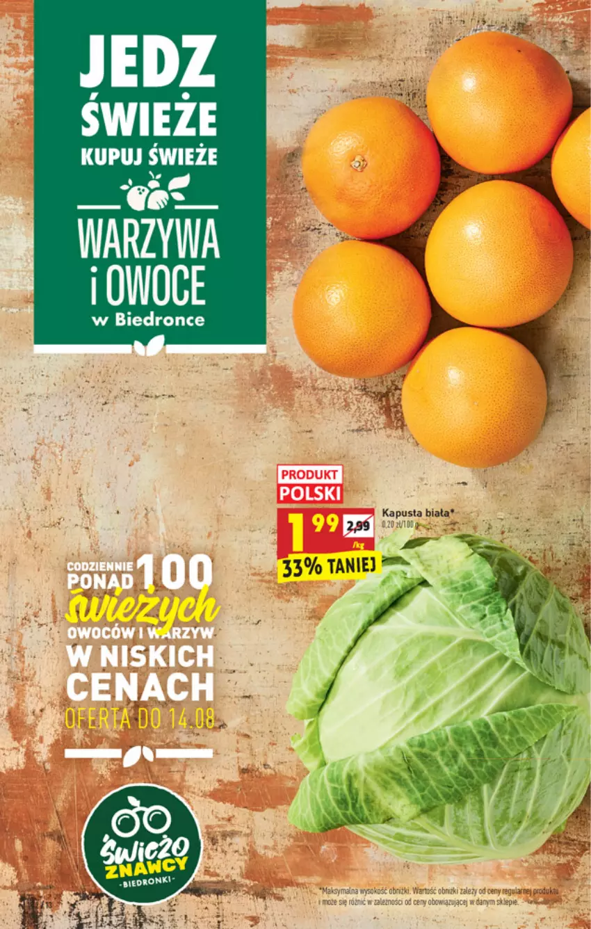 Gazetka promocyjna Biedronka - W tym tygodniu - ważna 12.08 do 18.08.2021 - strona 12 - produkty: Owoce, Warzywa, Warzywa i owoce