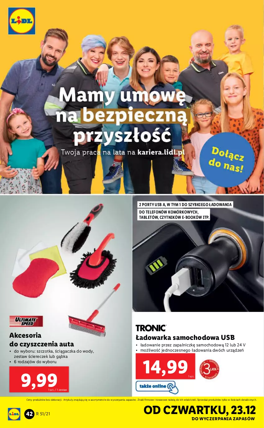 Gazetka promocyjna Lidl - GAZETKA - ważna 20.12 do 24.12.2021 - strona 42 - produkty: Por, Szczotka, Tablet, Telefon, Warka
