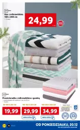 Gazetka promocyjna Lidl - GAZETKA - Gazetka - ważna od 24.12 do 24.12.2021 - strona 16 - produkty: Koc, Materac, Prześcieradło, Tera
