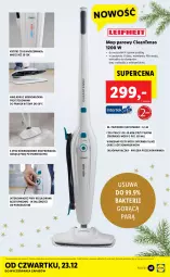 Gazetka promocyjna Lidl - GAZETKA - Gazetka - ważna od 24.12 do 24.12.2021 - strona 41 - produkty: Top, Mop, Mop parowy, Dywan